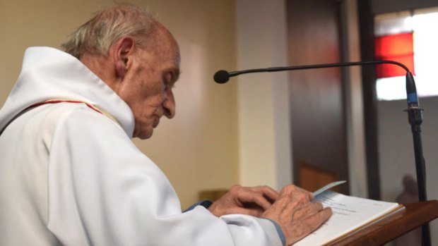 Father Jacques Hamel was killed when two attackers slit his throat during morning Mass.