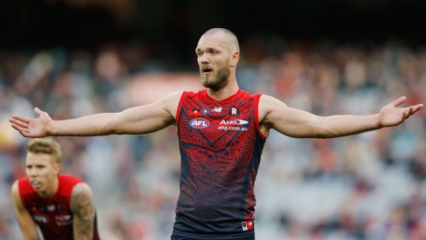Turnaround: Max Gawn says there was a special focus on starts at Melbourne.