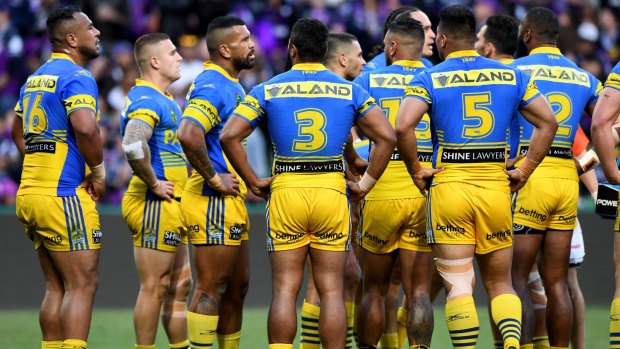 Circle work: The Eels have a puzzle on their hands when it comes to their elimination final line-up.
