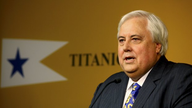 No show ... Clive Palmer has decided not to appear on <i>Q&A</i> on Monday.