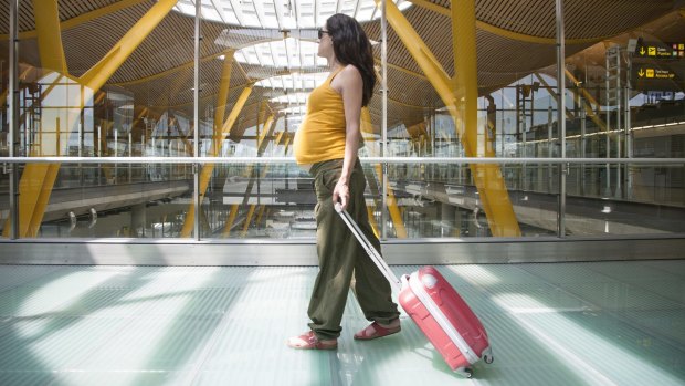 Travelling while pregnant has its pleasures and challenges.