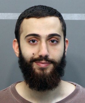 A man identified as Muhammad Youssef Abdulazeez after being detained for a driving offence in April 2015. 