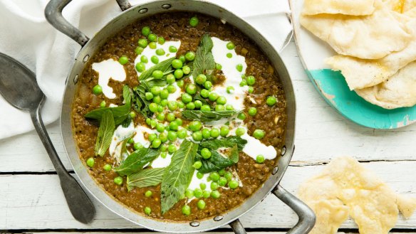 The Blue Ducks' mixed-grain dhal is a convenient and healthy mid-week dinner recipe.