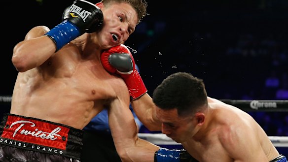 Daniel Franco in coma after knockout