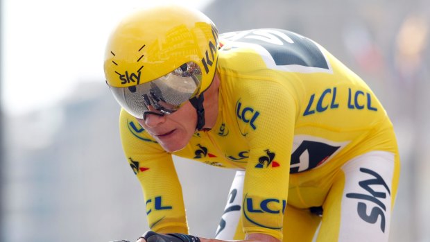 A little over a month ago Chris Froome took his fourth Tour de France, now he holds the red jersey in the Vuelta.