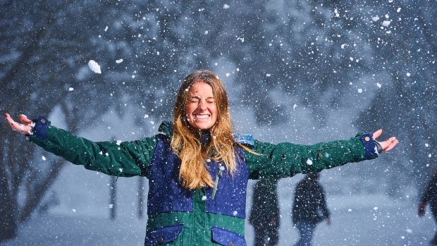 The cold conditions are good news for snow lovers at Mount Buller.