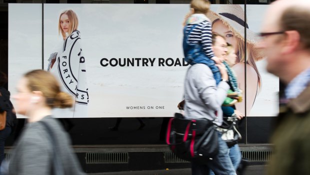 A slightly brighter result for Woolworths was the Country Road Group, whose sales increased 8.3 per cent at a headline level. 