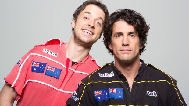 Comedians Hamish Blake and Andy Lee have been signed by Southern Cross Austereo.