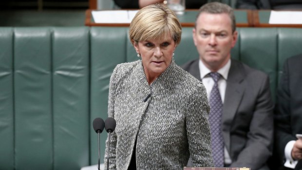 Foreign Affairs Minister Julie Bishop will use a top-level meeting in Paris and surrounding bilaterals in an attempt to include Iran at the highest level in the coalition against IS.