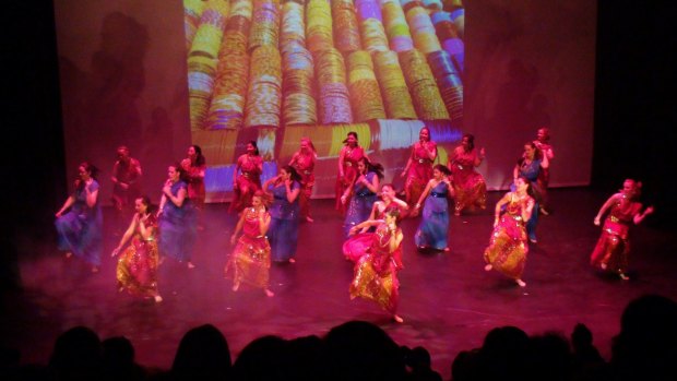 A performance by  Canberra School of Bollywood Dancing.