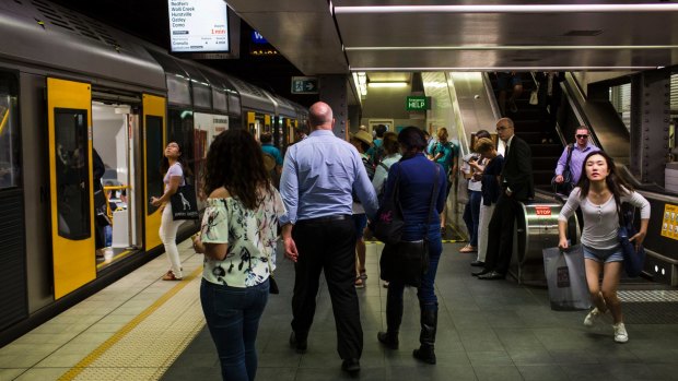 Town Hall station ranked 'highest in terms of fire risk' in 2016 on Sydney's underground rail network. 
