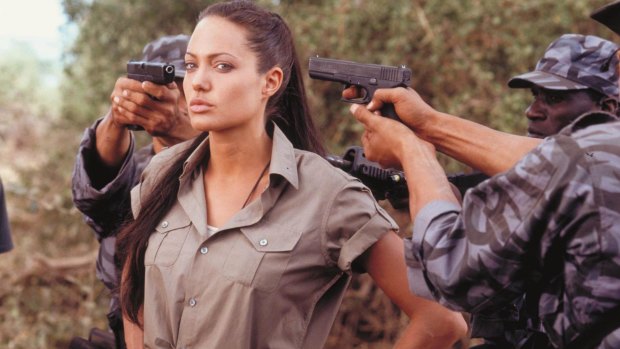Lara Croft Tomb Raider The Cradle Of Life showing star Angelina Jolie