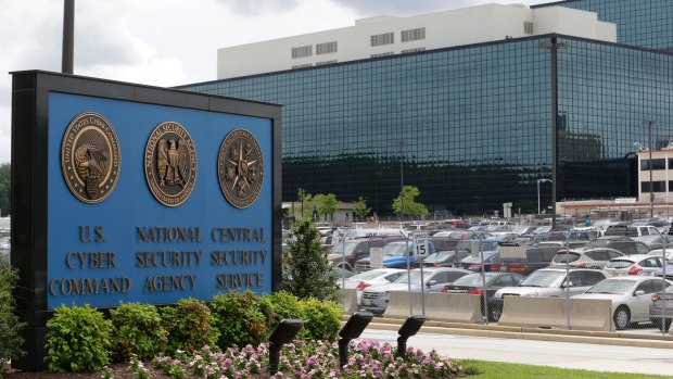 The National Security Agency campus in Fort Meade, Maryland.