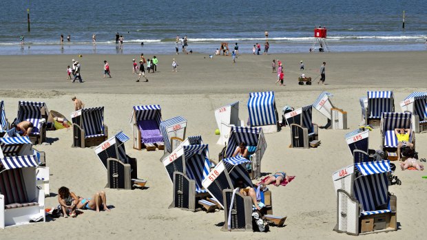 Norderney's wide beaches are one of its greatest drawcards.