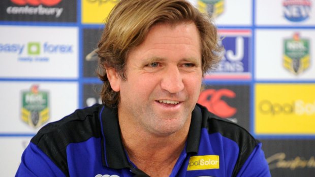 Dog days: Des Hasler experienced both highs and lows in his time at Canterbury.