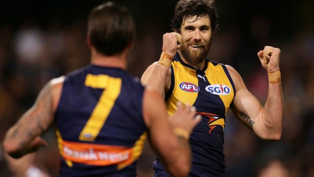 Josh Kennedy had his third top-three finish in the Worsfold Medal in the past four years.