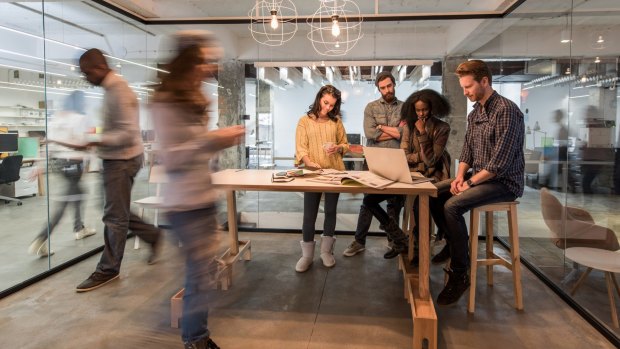 Workers of the future will still want access to shared office space so they can socialise, and brainstorm.