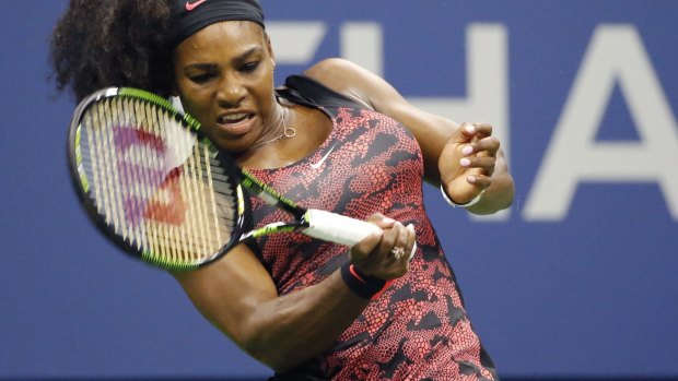 On a mission: Serena Williams has her sights set on Steffi Graf's record.