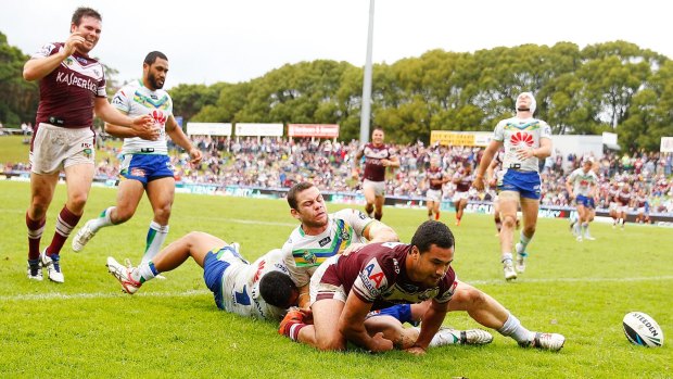 Run down: Brookvale Oval is in urgent need of an upgrade.