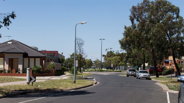 Nobel Banks Drive, Cairnlea, where a 16-year-old boy was assaulted on Thursday night. 