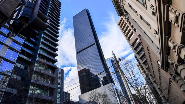 568 Collins Street, the first tower Matthew Guy approved in the CBD. 