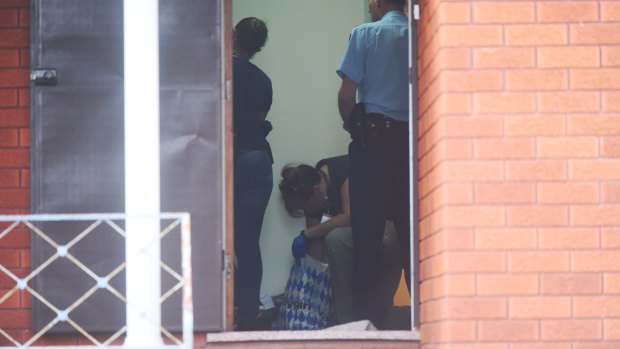 Police raid properties across Sydney's south-west on Wednesday.