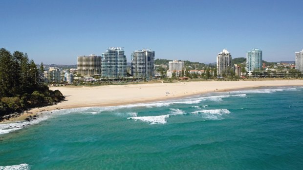 Coolangatta will be the scene for the beach volleyball competition during the 2018 Gold Coast Commonweath Games in April.