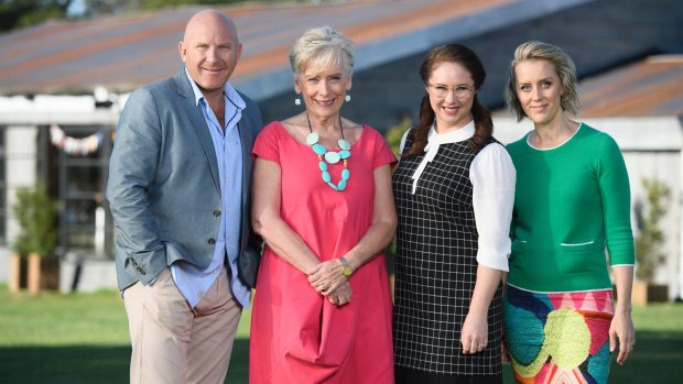 Great Australian Bake Off: It's all soothing pastel tones and smiling encouragement in the shed.