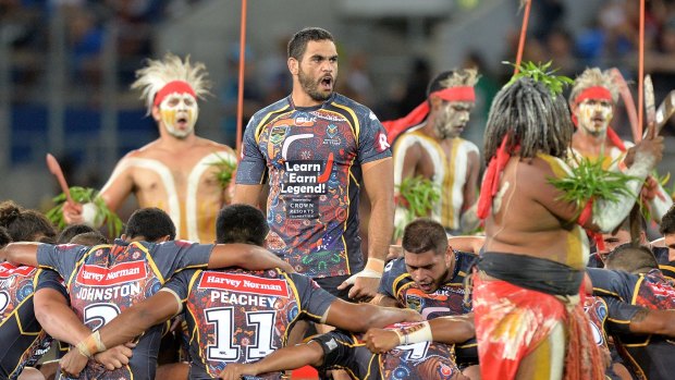 Inglis leads the way: There is a push for an indigenous war dance to represent NRL.