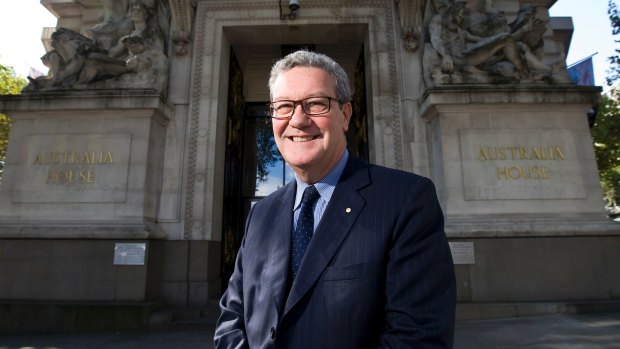 Alexander Downer is Australia's high commissioner to the UK. 