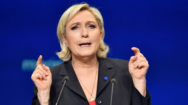 Controversial: Ms Le Pen would put a moratorium on immigration. She says the French state bore no guilt for the detention and deportation of Jews from a Paris velodrome in the second world war.
