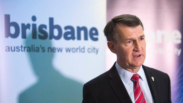 Brisbane lord mayor Graham Quirk: "Despite the costs, we must go ahead with dam upgrades." 