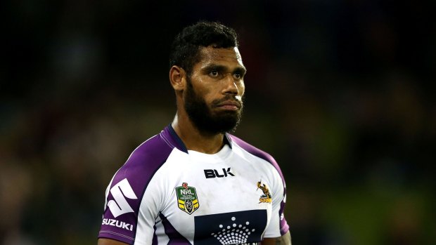 Sisa Waqa during his first stint with Melbourne Storm