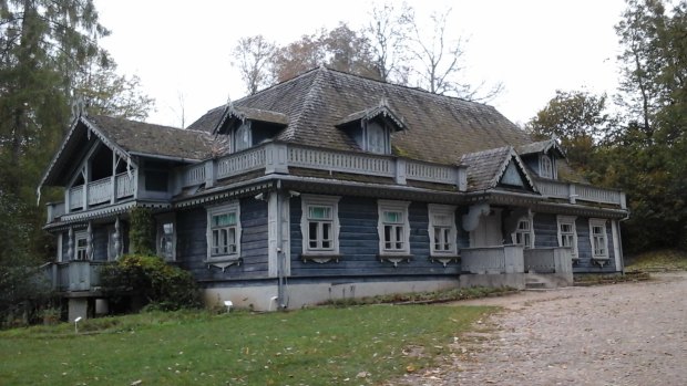 The Russian Tsar's junting lodge in the ancient Bialowieza forest, Poland.