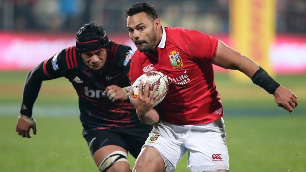 Hear me roar: Ben Te'o is looking to draw on his Lions experience and make an impact for England.