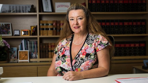 'People who feel under threat by change see female change agents as more threatening than male ones': Pauline Wright, president of the Law Society of NSW.