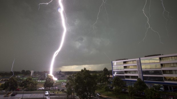 Tropical: December set a record for the number of thunderstorm days in a row.