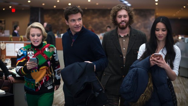 Kate McKinnon, Jason Bateman, T.J. Miller and Olivia Munn work at a New York IT branch.