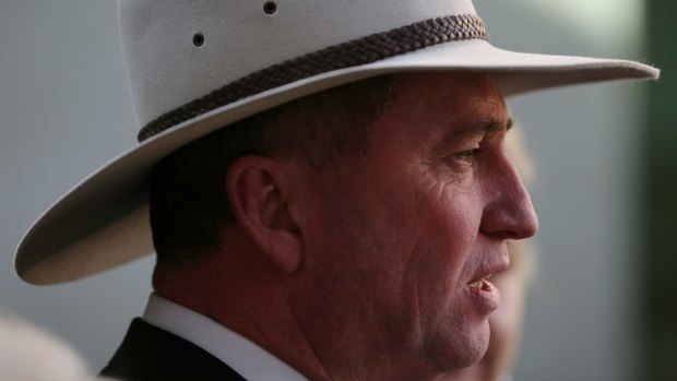 Deputy Prime Minister Barnaby Joyce is in London for talks on agriculture.