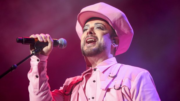 Boy George says he responds to warmth.
