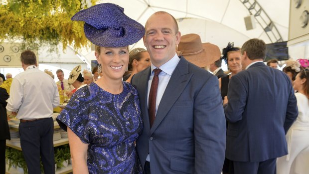 Zara Phillips and husband Mike Tindall were the talk of the Magic Millions race day.