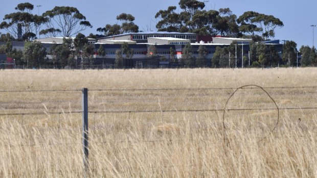 A high school next to the site in Werribee.
