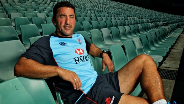 Sitting pretty: Daryl Gibson is expected to be named the new Waratahs coach.