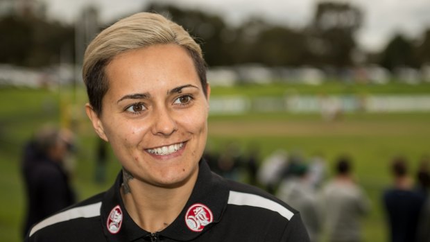 Moana Hope is looking forward to the start of the new AFLW.