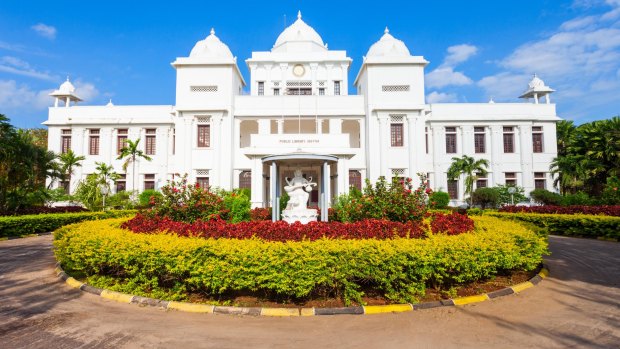 The Public Library is one of Jaffna's most notable landmarks.