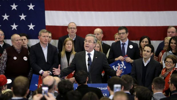 Republican presidential candidate Jeb Bush in New Hampshire last week. 