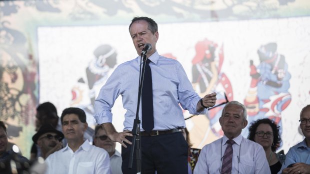 Opposition Leader Bill Shorten says he will put climate change at the centre of his campaign.