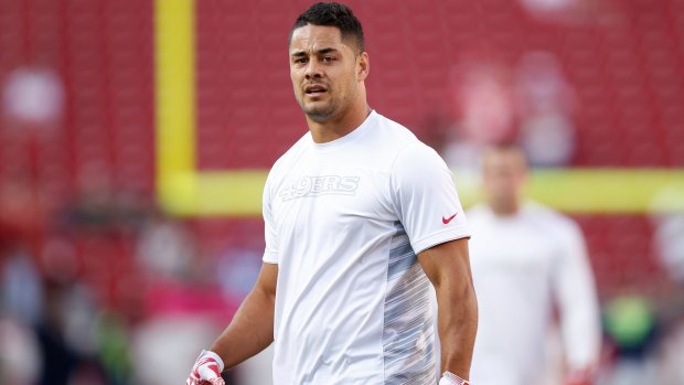 Raring to go: Jarryd Hayne is eyeing a recall to the active roster.