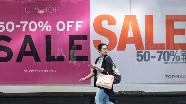 Myer's 20 per cent stake in the Australian TOPSHOP franchise is under a cloud after the fast fashion retailer's major shareholder called in administrators.
