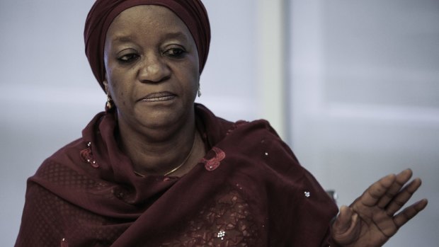 Zainab Bangura, the United Nations special representative on sexual violence in conflict.